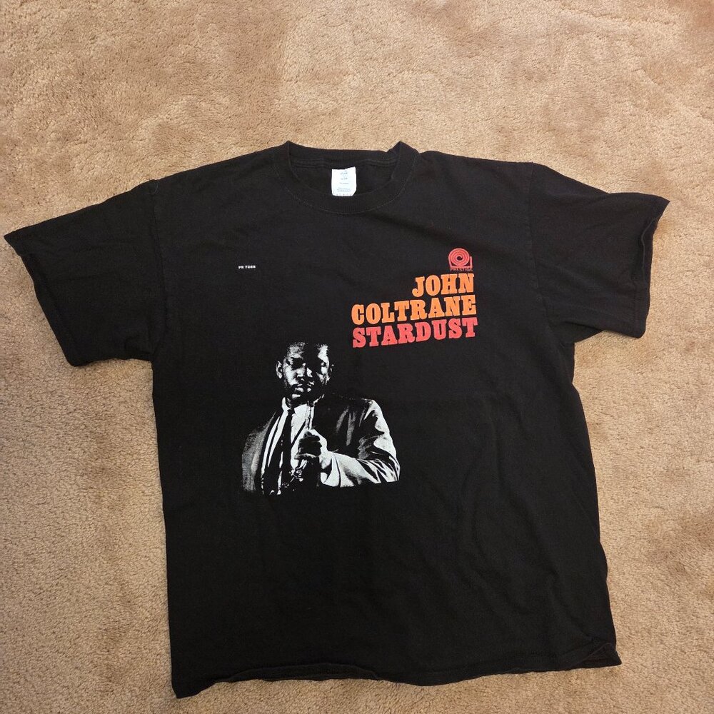 John Coltrane “Stardust” Album Graphic T-Shirt – Men’s Size Large